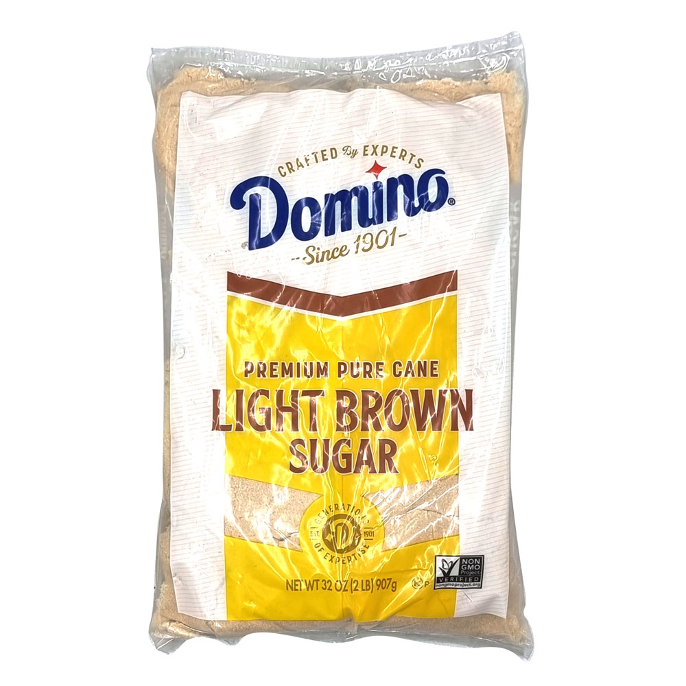 DOMINO PREMIUM PURE CANE LIGHT BROWN SUGAR 907G