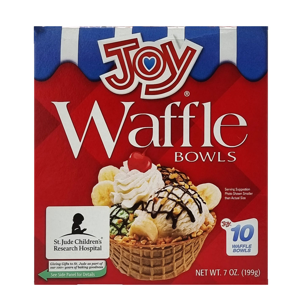 JOY WAFFLE BOWLS 10'S 199G