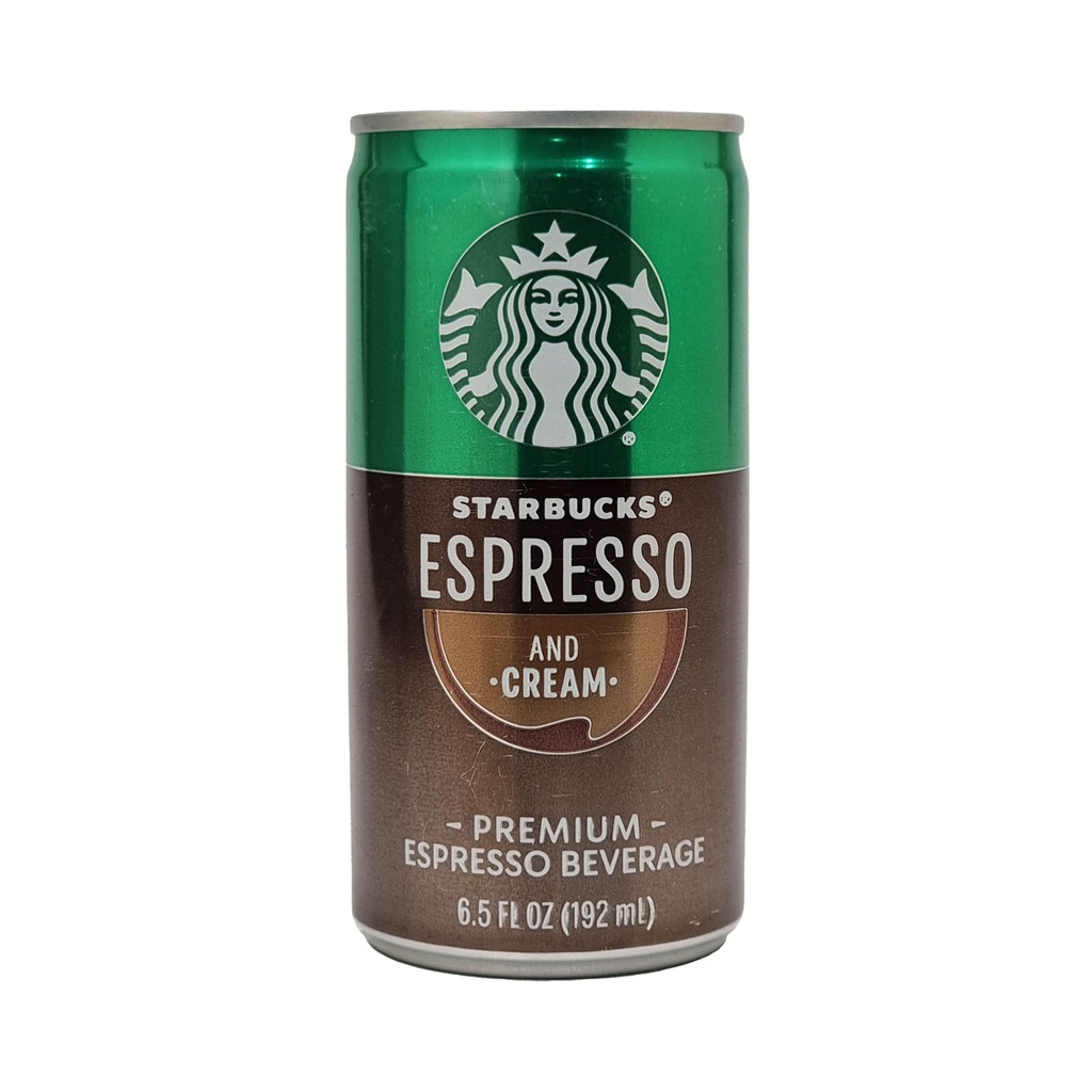 STARBUCKS DOUBLESHOT ESPRESSO & CREAM 192ML