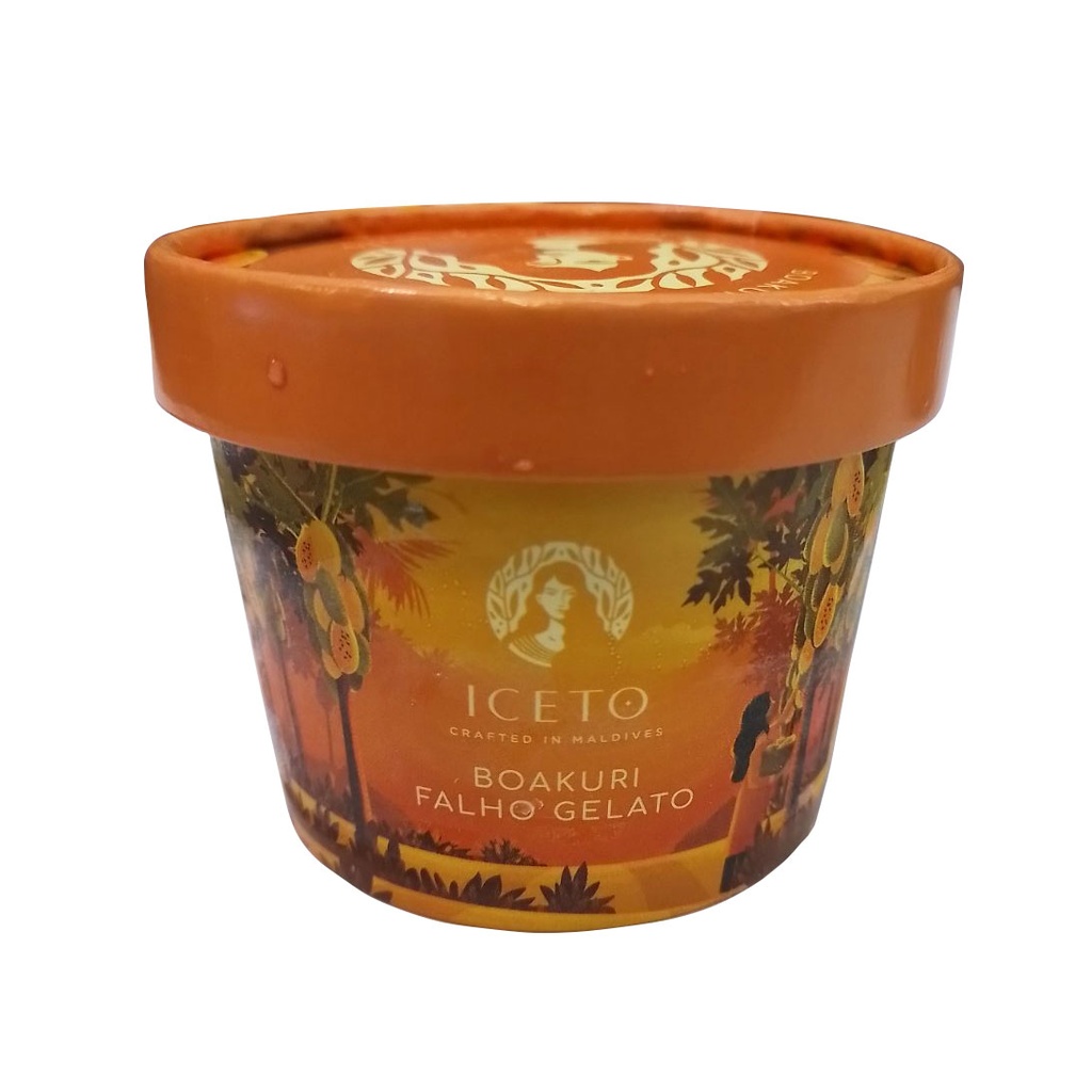 Iceto Creamy Maldivian Candied Papaya Gelato 100ml