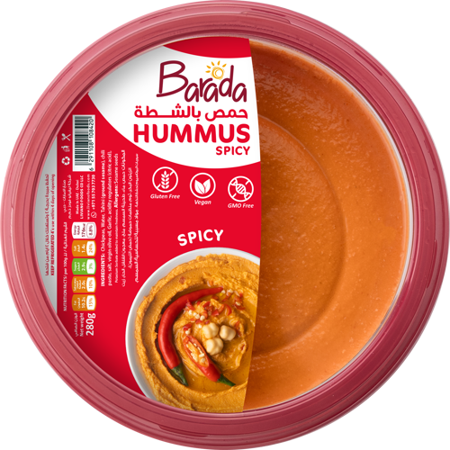 BARADA SPICY HUMMUS 280G