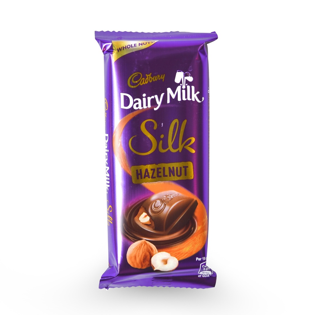 CADBURY DAIRY MILK SILK HAZELNUT 58G