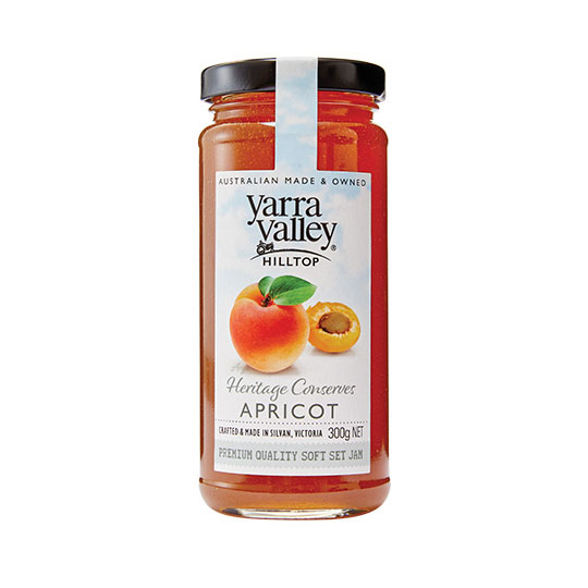 Yarra Valley Conserves Apricot Jam 300g