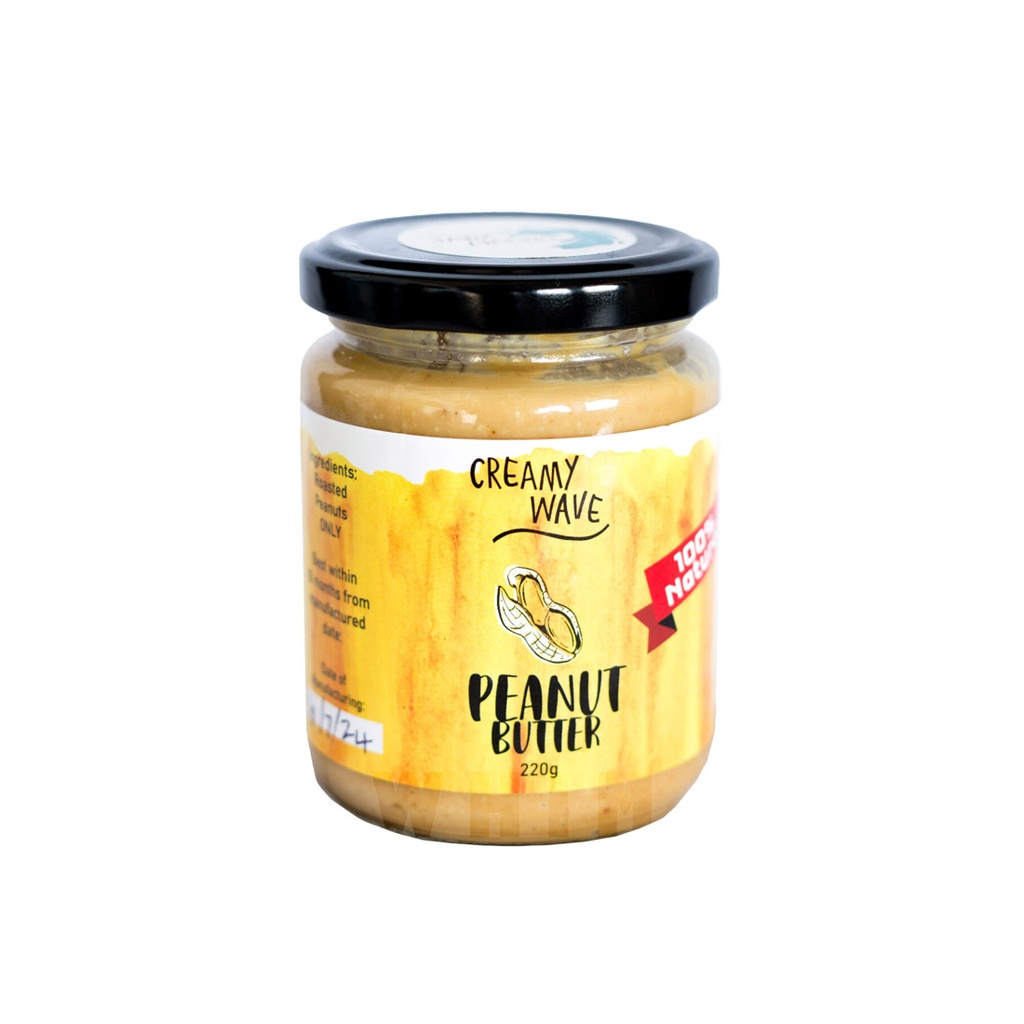 CREAMY WAVE PEANUT BUTTER 220G