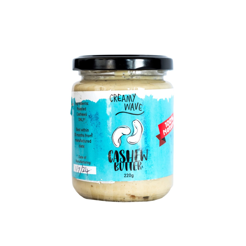 CREAMY WAVE CASHEW BUTTER 220G