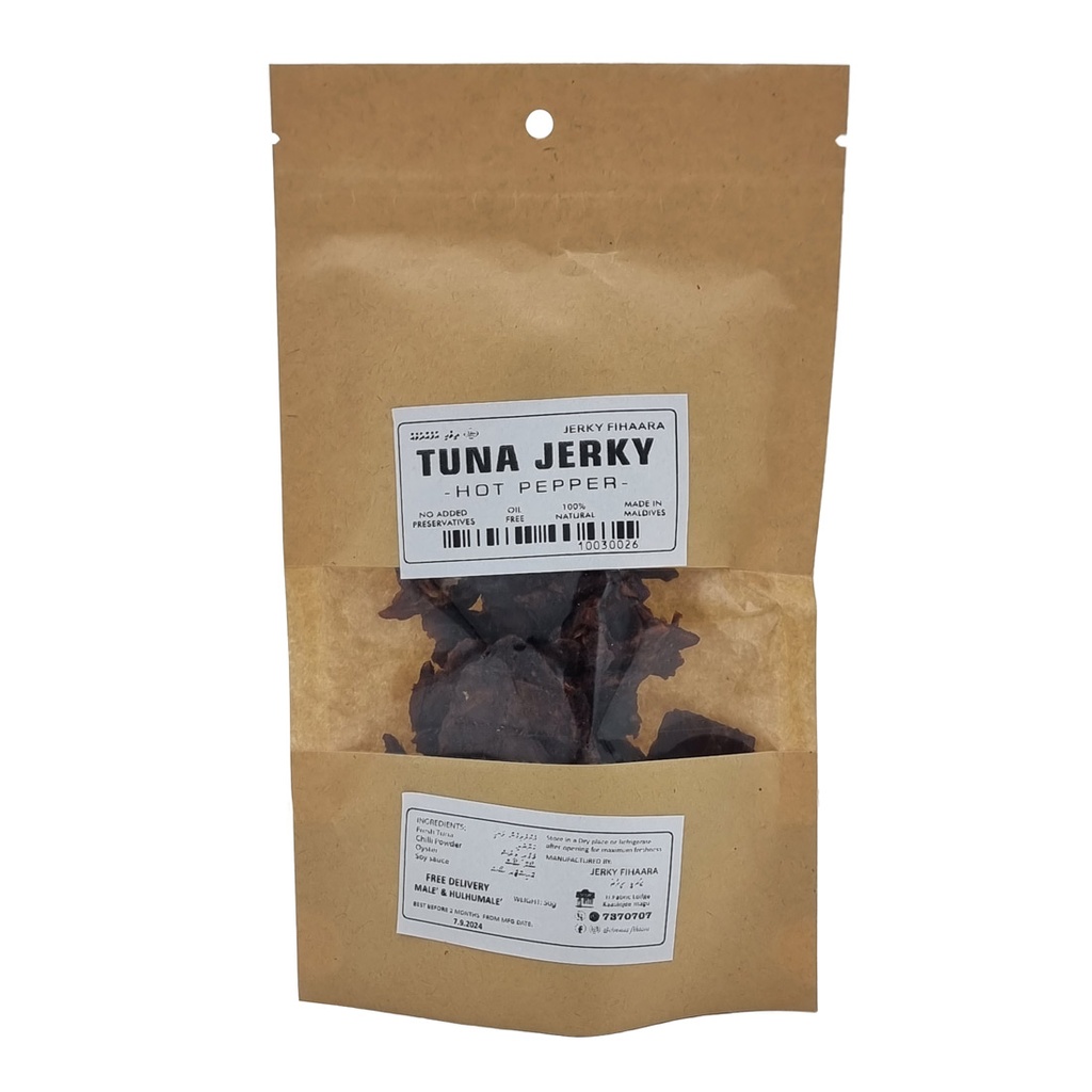 RIMMAS TUNA JERKY HOT PEPPER