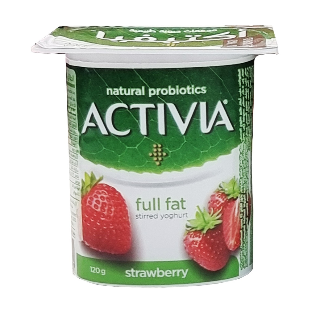 ACTIVIA STRAWBERRY YOGURT 120G