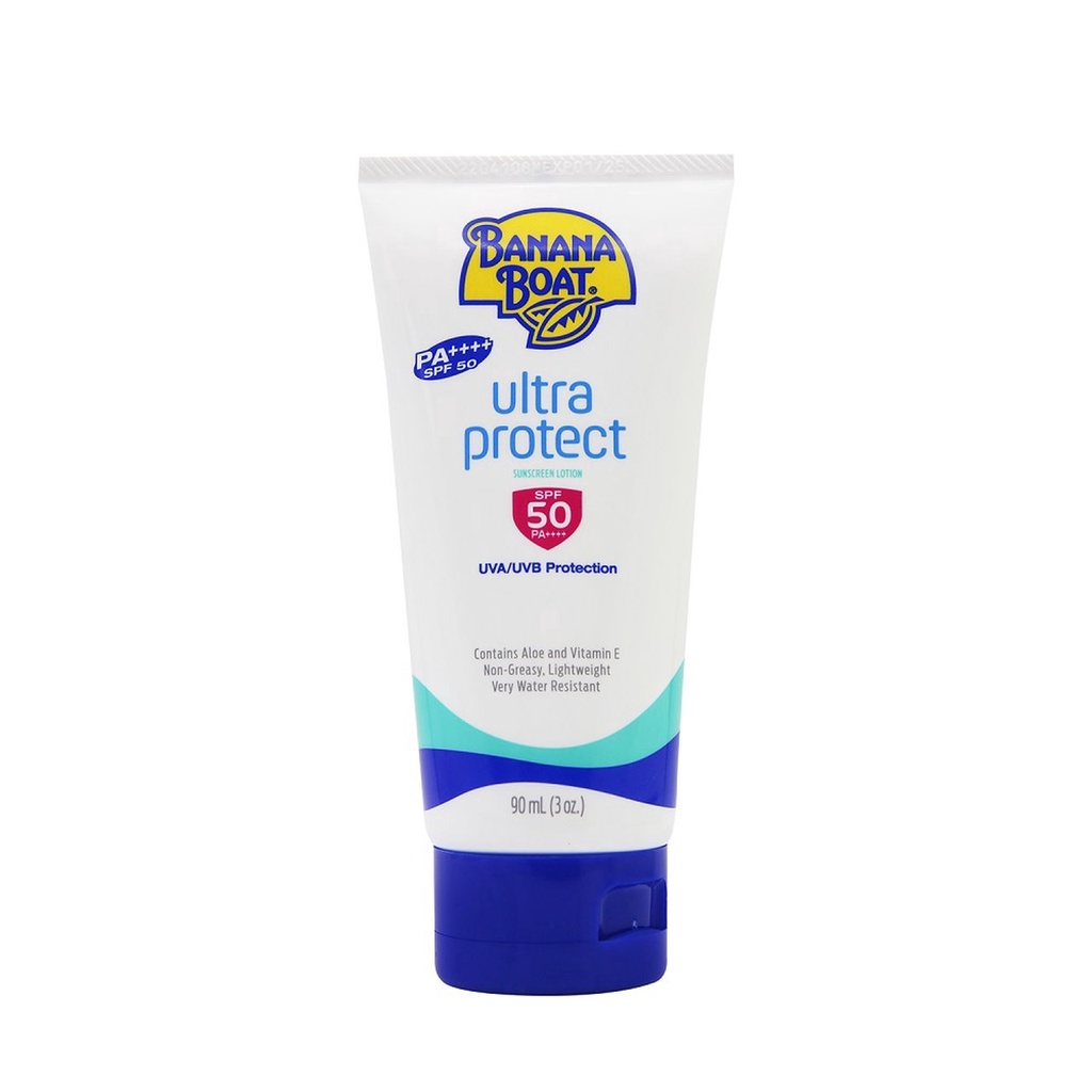 BANANA BOAT ULTRA PROTECT SPF50 PA++++ SUNSCREEN LOTION 90ML