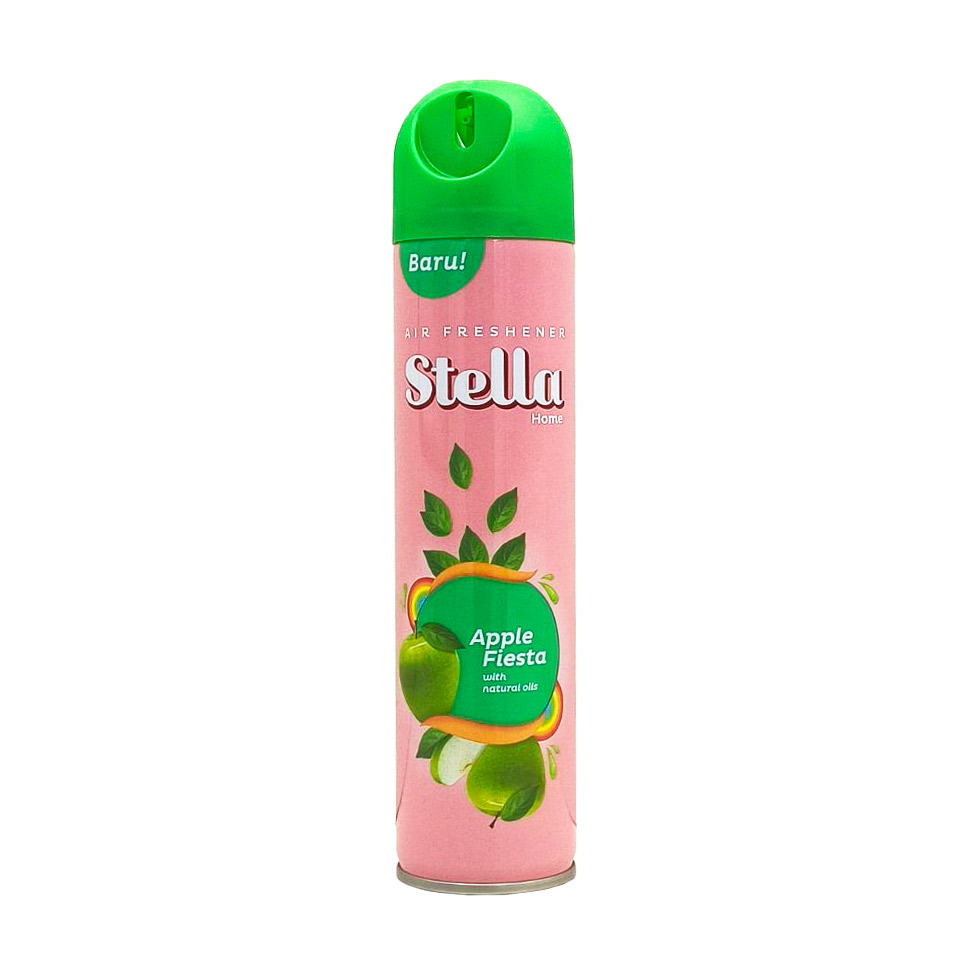 STELLA AIR FRESHENER APPLE FIESTA WITH NATURAL OILS 250ML