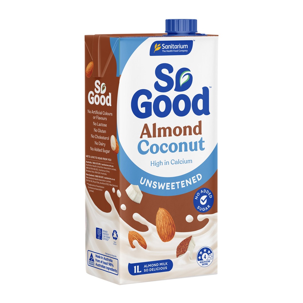 SO GOOD ALMOND COCONUT MILK 1LTR