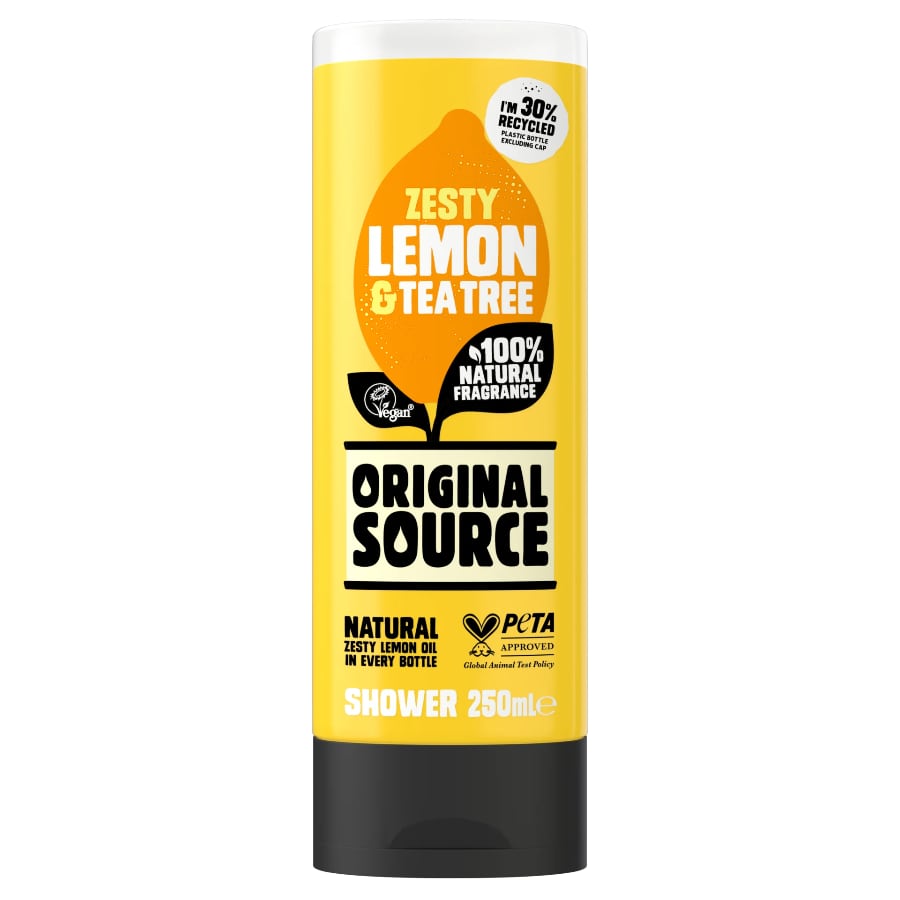 ORIGINAL SOURCE SHOWER GEL ZESTY LEMON & TEA TREE 250ML