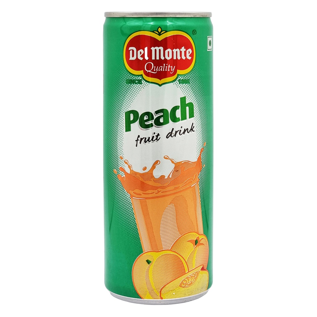 DEL MONTE FRUIT DRINK PEACH FLAVOUR 240ML