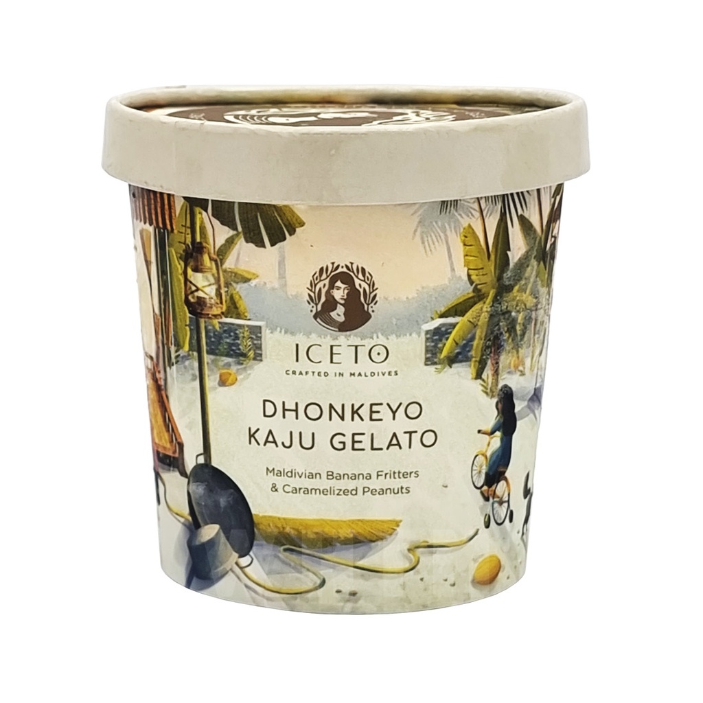 ICETO DHONKEYO KAJU GELATO 350ML