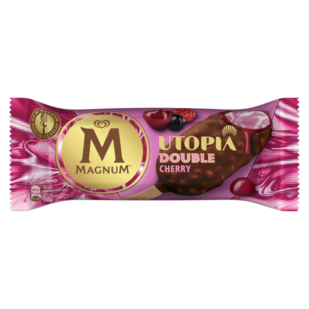WALLS MAGNUM UTOPIA DOUBLE CHERRY 85ML