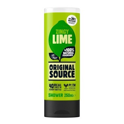 ORIGINAL SOURCE SHOWER GEL ZINGY LIME 250ML