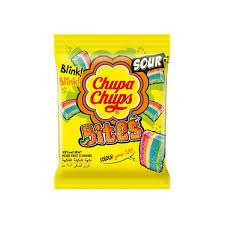 CHUPA CHUPS SOUR BITES MIXED FRUIT 24.2G