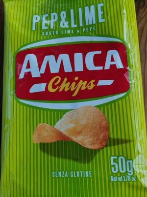 AMICA CHIPS PEPE & LIME G-FREE 50G
