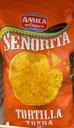 AMICA CHIPS SENORITA TORTILLA BBQ 185G
