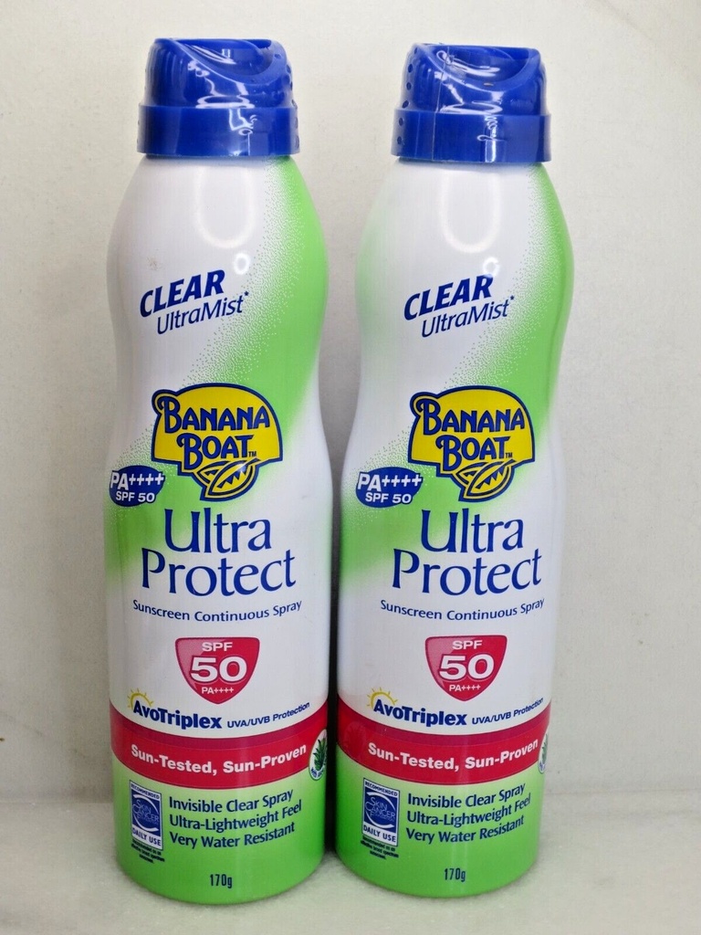 Banana Boat Ultra Protect Spf50 Pa++++ Sunscreen Spray