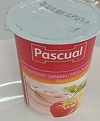 Pascual Strawberry Banana Yogurt 125ml
