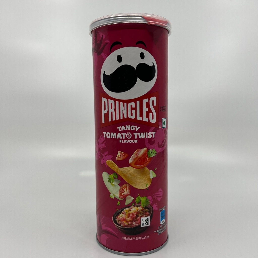 PRINGLES POTATO CHIPS TOMATO TWIST 102G