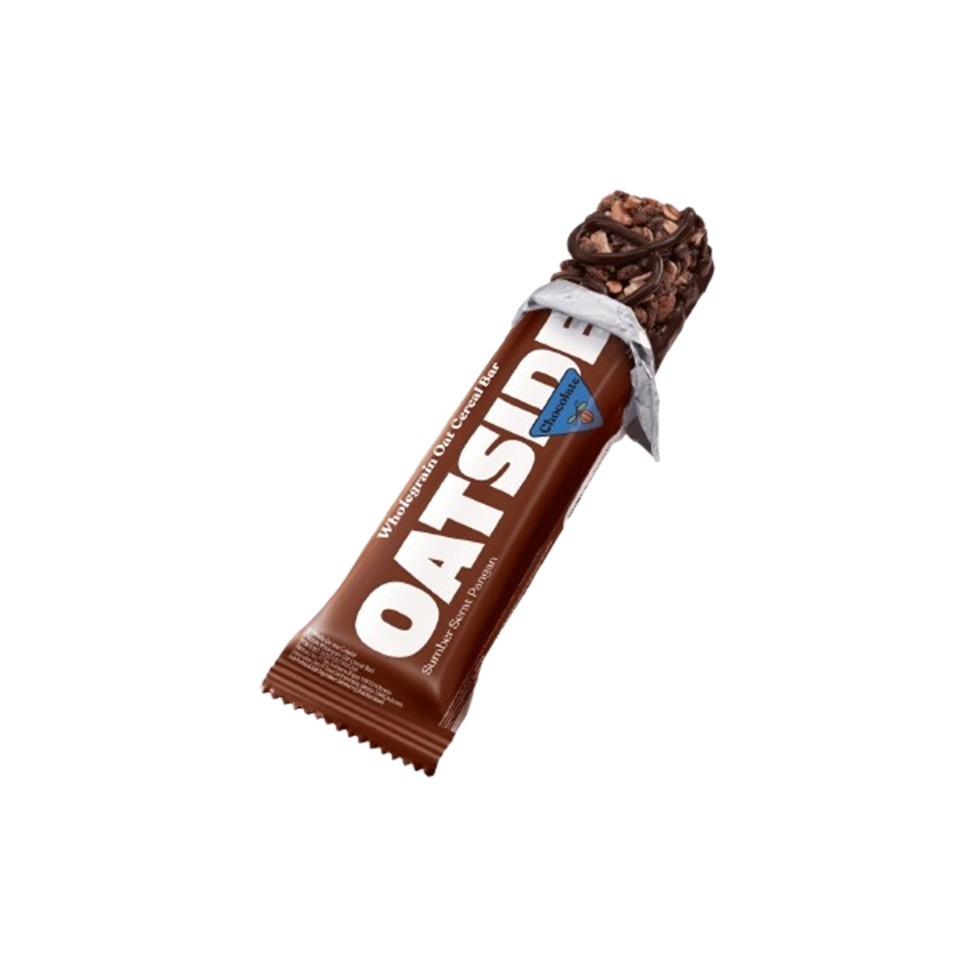 Oatside Wholegrain Oat Cereal Bar Chocolate 18g