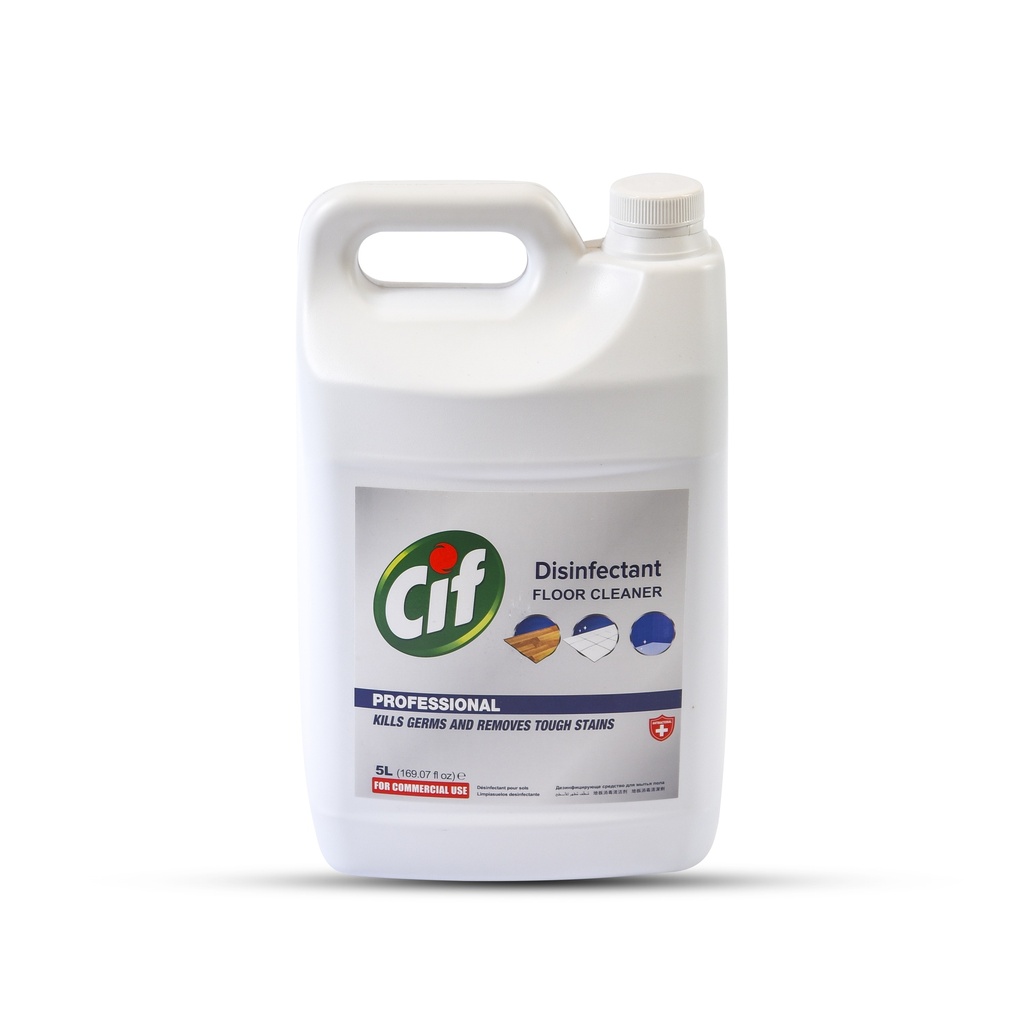 Cif Pro Floor Cleaner Disinfectant 5ltr