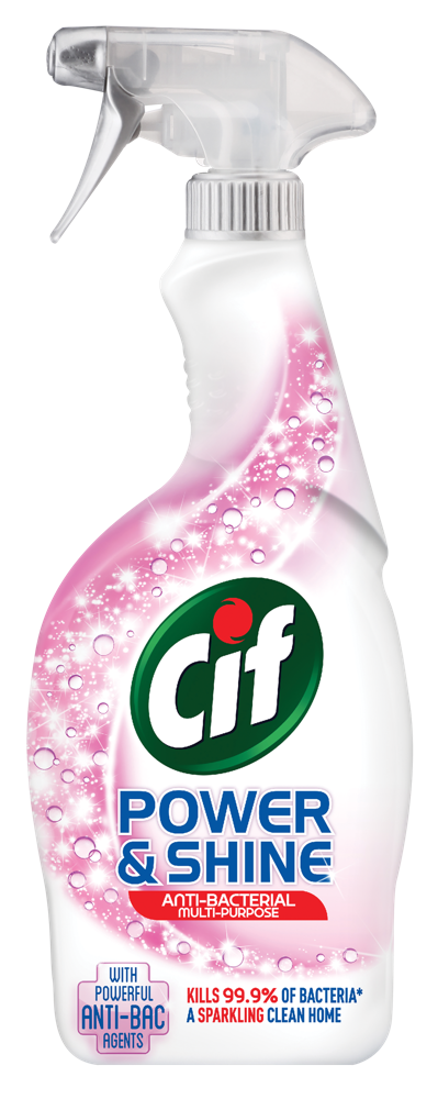 Cif M/P Anti Bact Spary Power & Shine 700ml