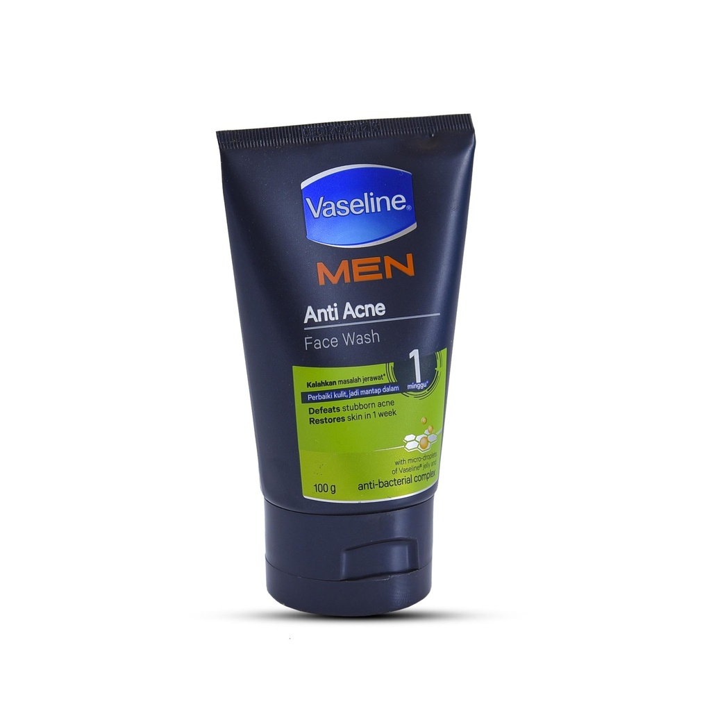 VASELINE MEN FACE WASH ANTI ACNE 100G