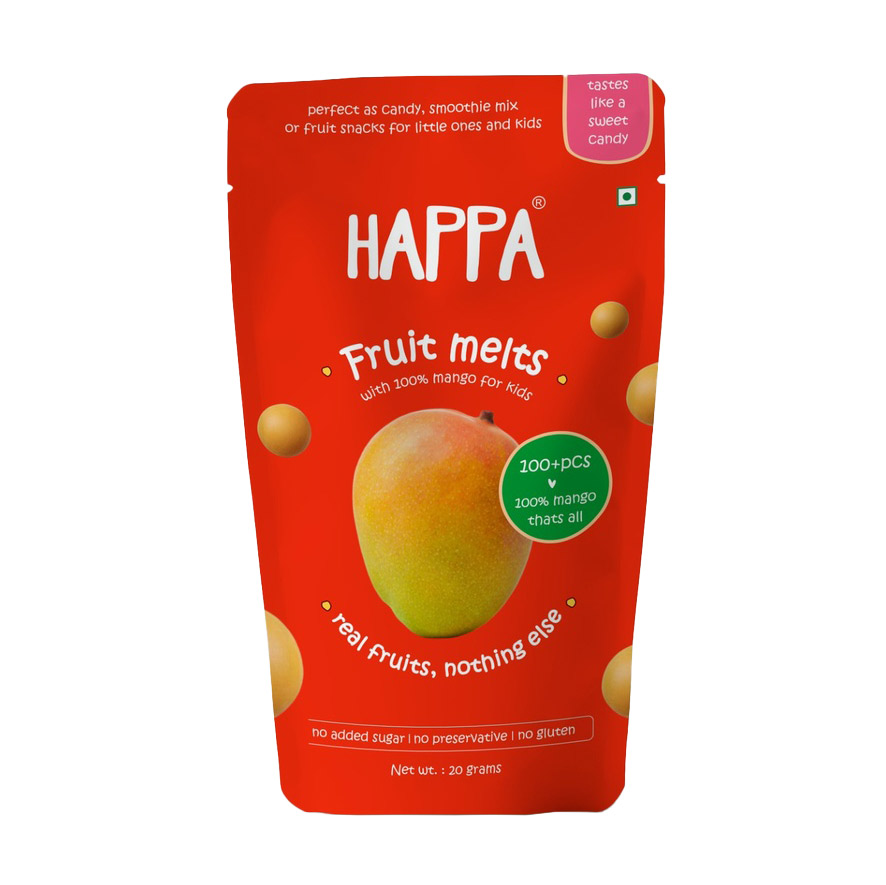 HAPPA FRUIT MELTS MANGO 20G