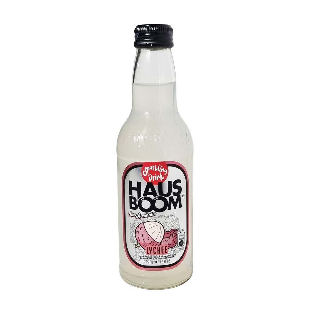 HAUSBOOM SPARKLING DRINK LYCHEE 275ML