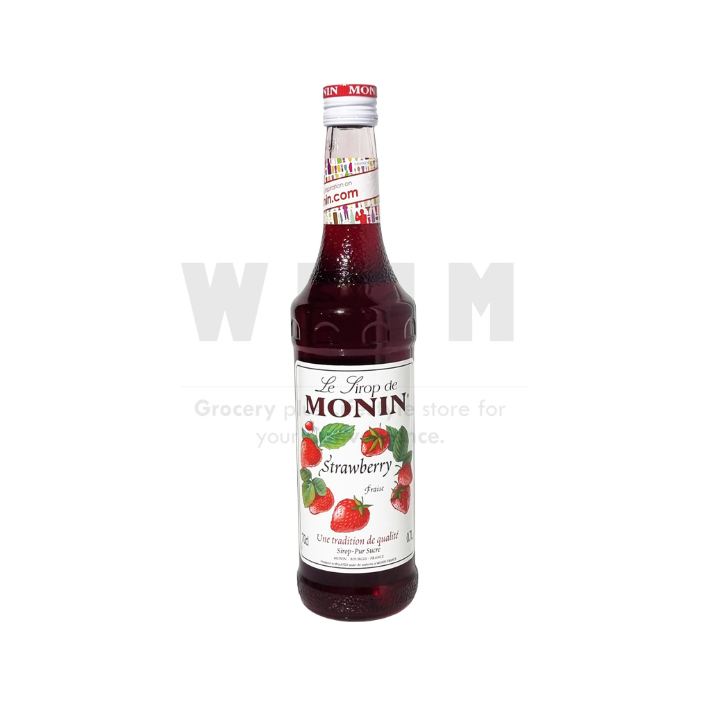 Monin Strawberry Syrup 700ml