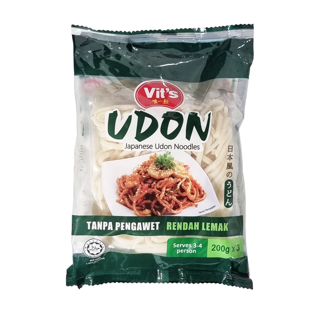 VIT'S FRESH JAPANESE UDON NOODLES 3'S 200G