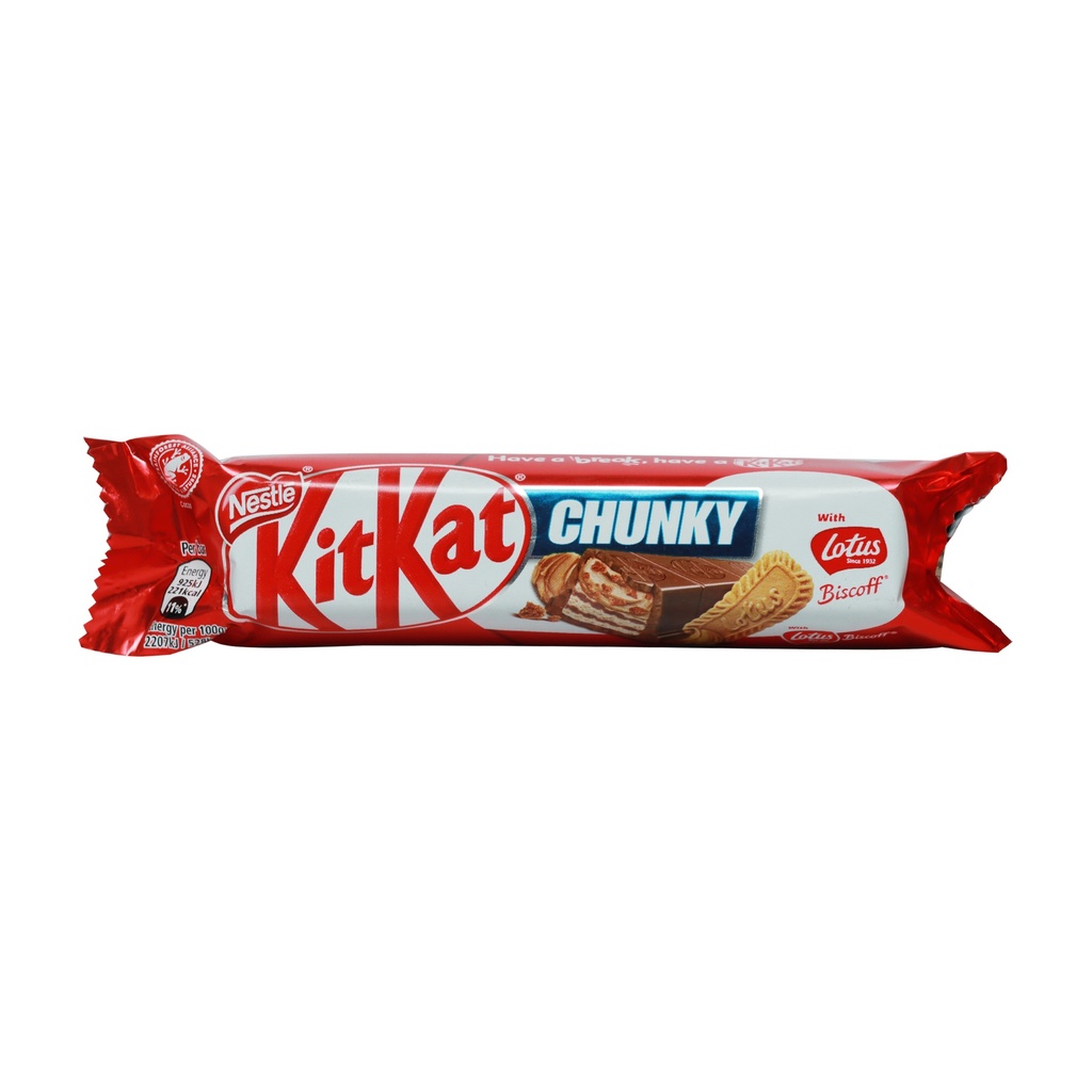 NESTLE KITKAT CHUNKY LOTUS BISCOFF 42G