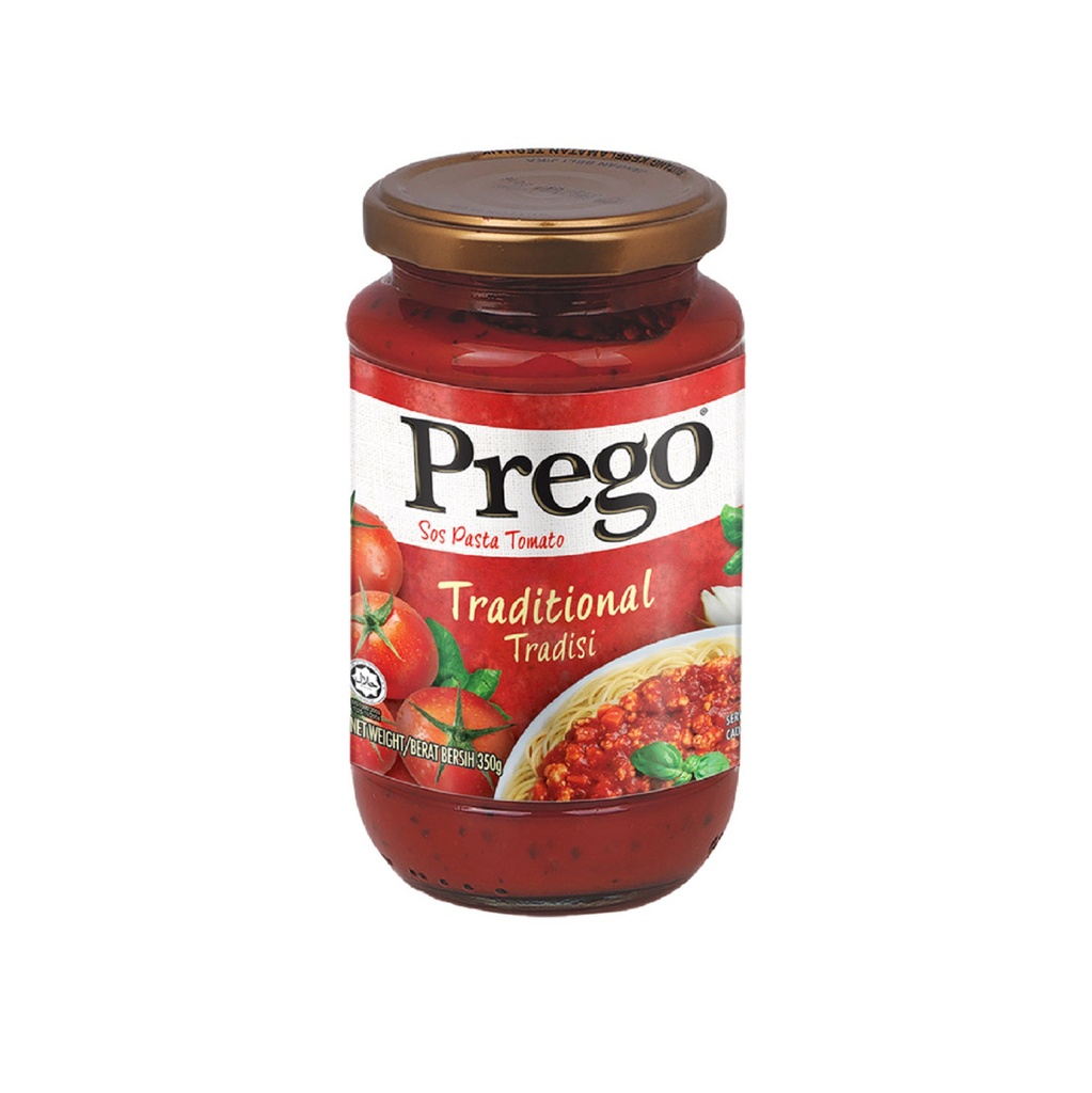 PREGO TRADITIONAL PASTA SAUCE 350G