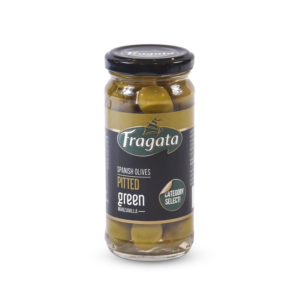 FRAGATA PITTED MANZANILLA (GREEN) OLIVES 235G