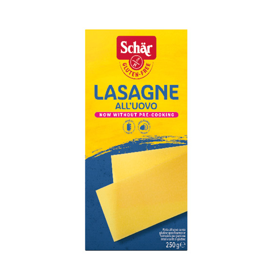 SCHAR GLUTEN FREE & WHEAT FREE LASAGNE SHEETS 250G