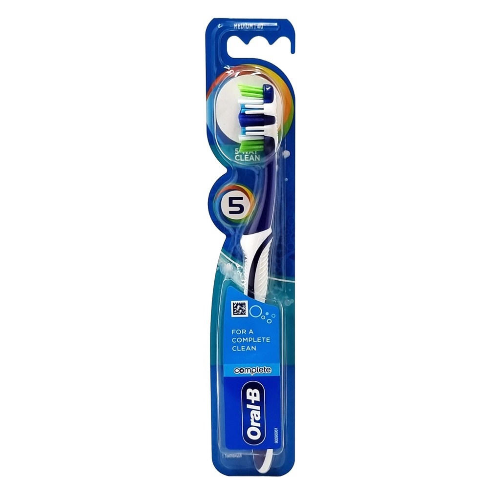 ORAL-B 5 WAY CLEAN MEDIUM 40 TOOTHBRUSH