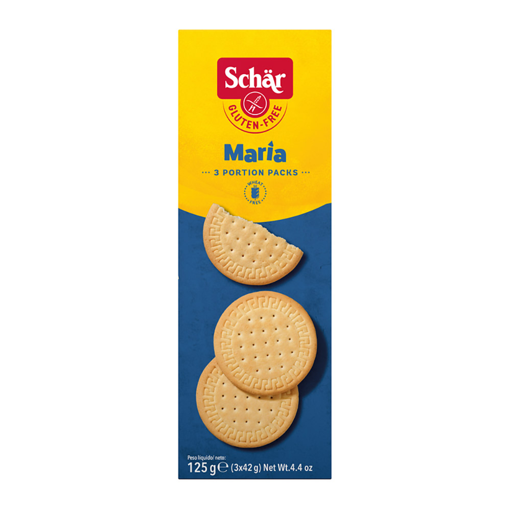 SCHAR GLUTEN FREE MARIE BISCUITS 125G