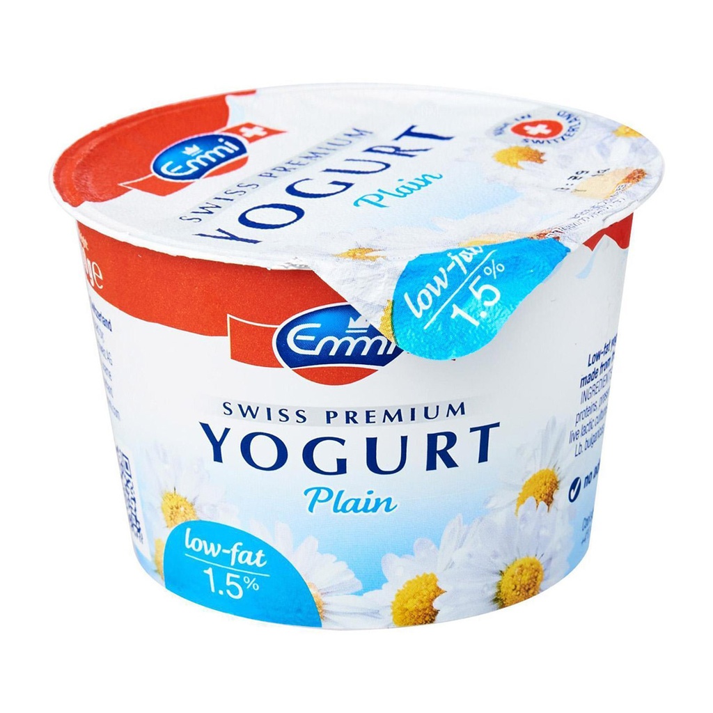 EMMI SWISS PREMIUM YOGURT PLAIN 100G