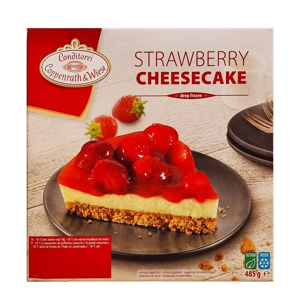 COPPENRATH & WIESE STRAWBERRY CHEESECAKE 485G