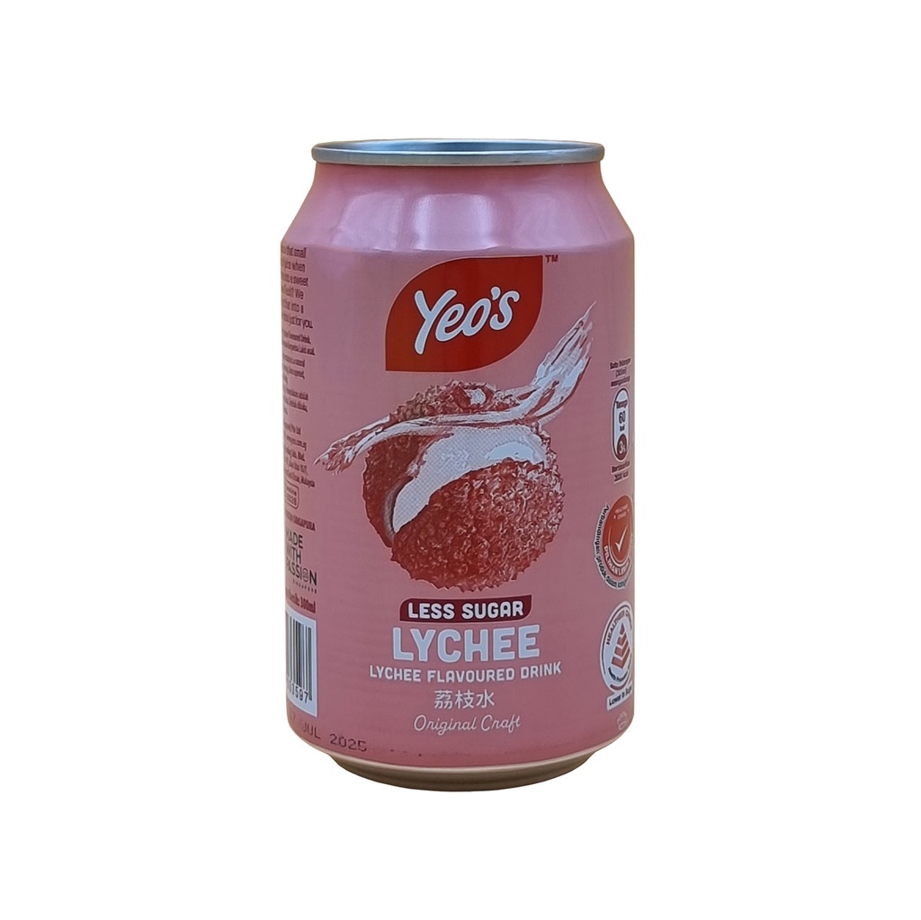 YEOS LYCHEE FLAVOURED DRINK CAN 330ML