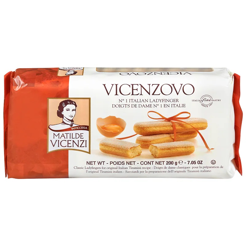 VICENZOVO N* ITALIAN LADYFINGER SPONGE FINGERS 200G