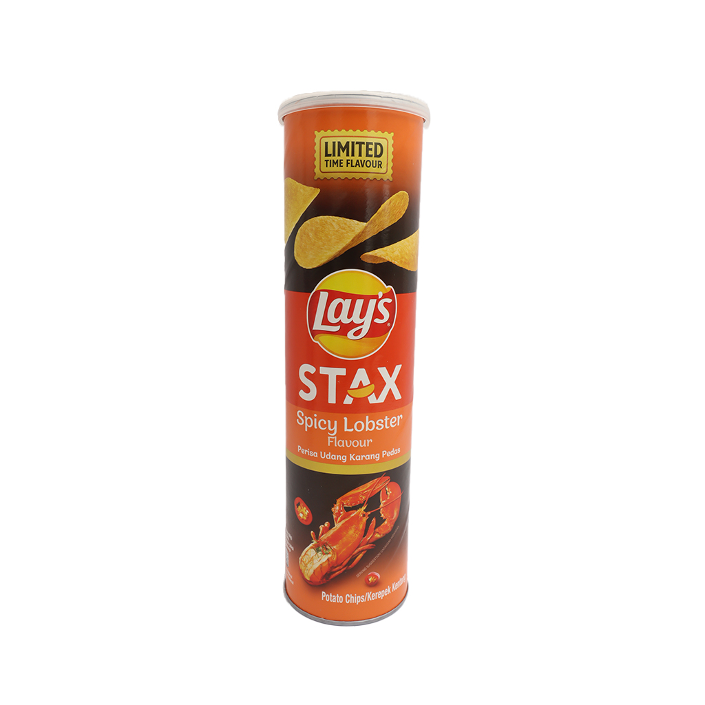 LAYS STAX SPICY LOBSTER 135G