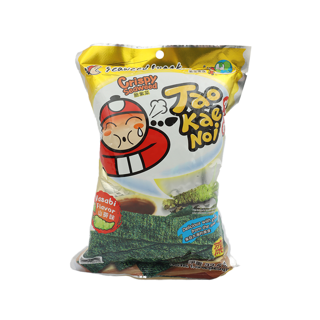 TAO KAE NOI FRIED SEAWEED WASABI 32.5G