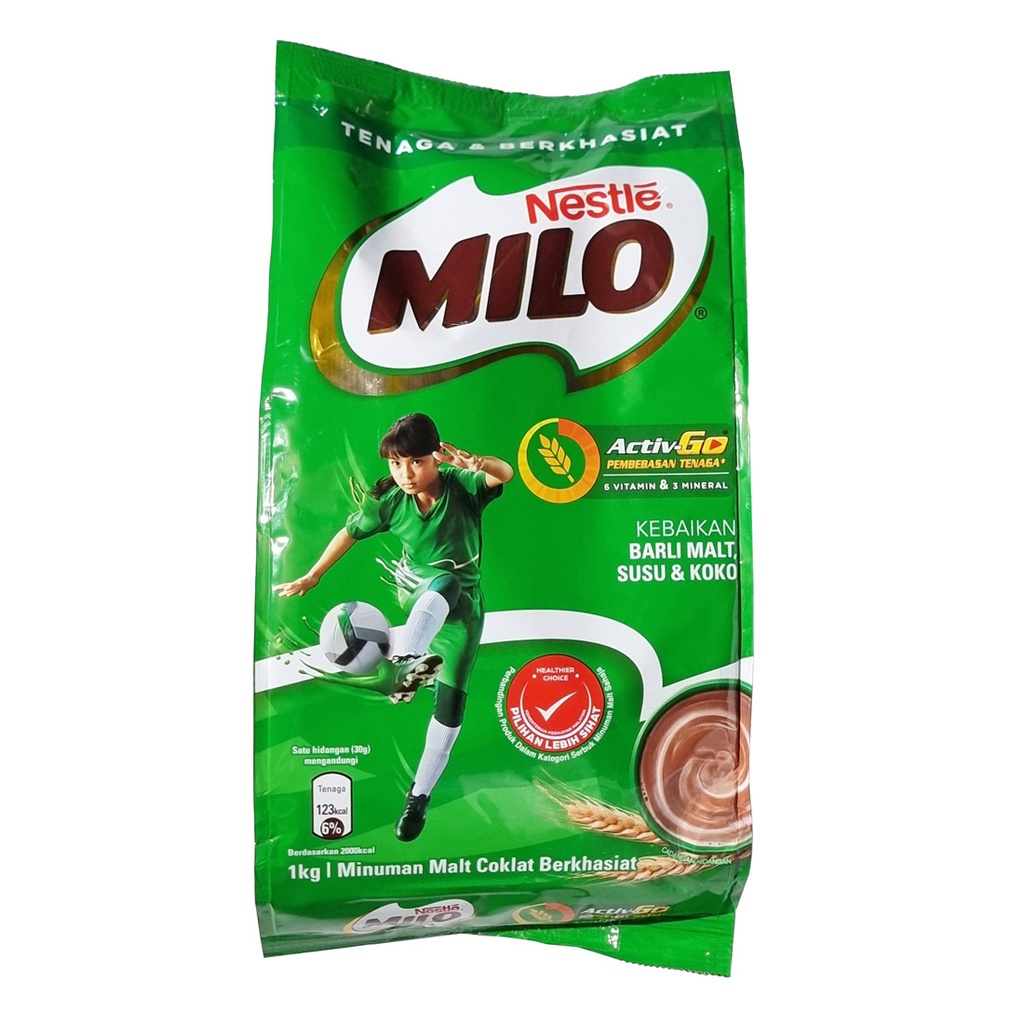 MILO POWDER REFILL PACK 1KG