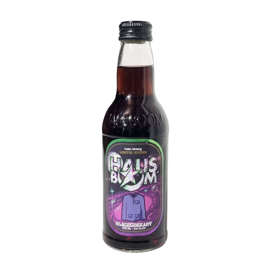 HAUSBOOM SPARKLING DRINK BLACKCURRANT 275ML