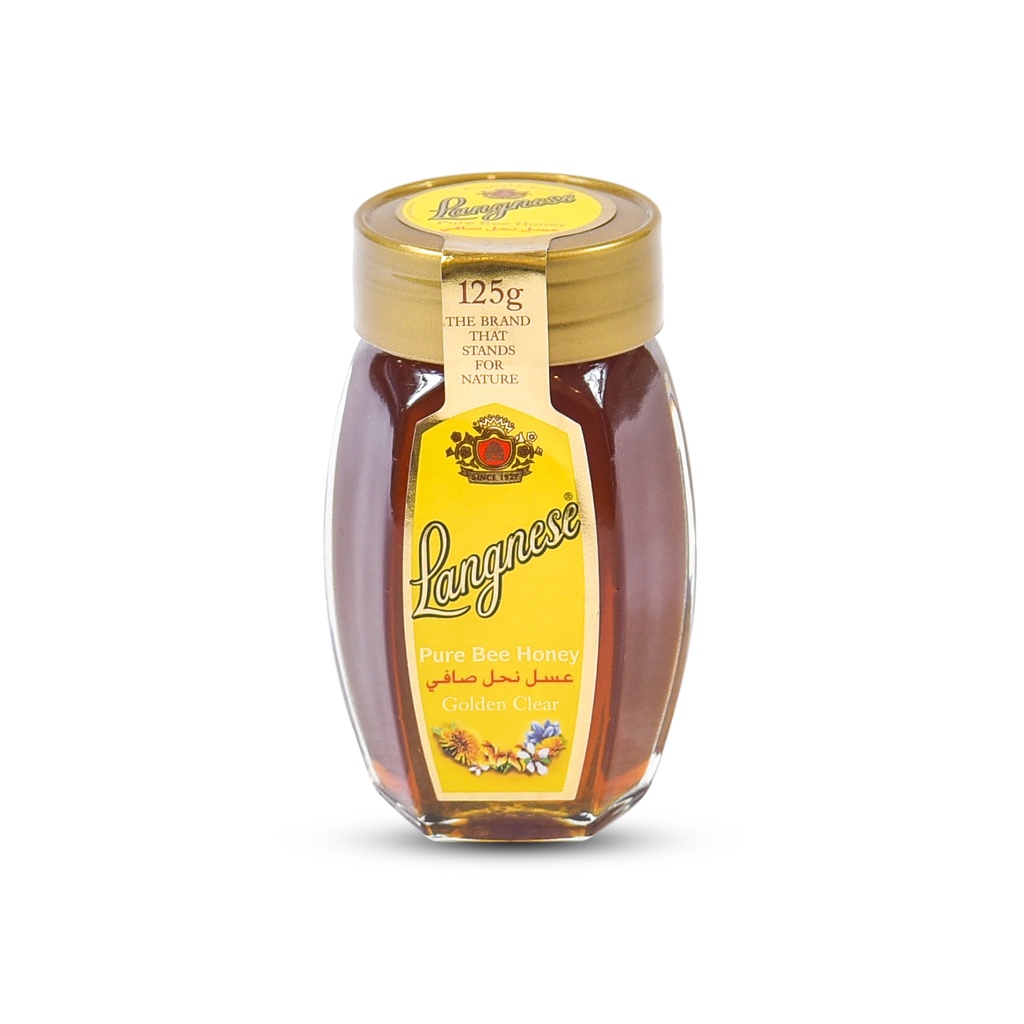 LANGNESE GOLDEN CLEAR HONEY 125G