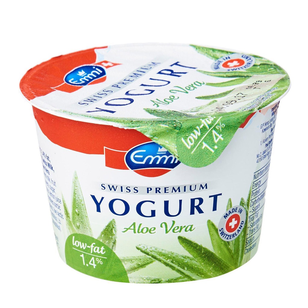 EMMI SWISS PREMIUM YOGURT ALOE VERA 100G