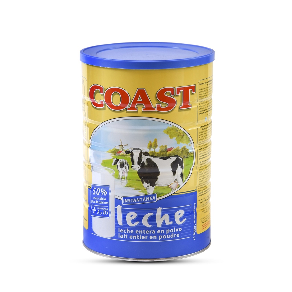 COAST FULL CREAM MILK POWDER 900G (CALCIUM)